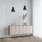 HAZY NOSTALGIA 3-Door Sideboard in Oak Effect