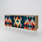 CRACKED ILLUSION 3-Door Sideboard