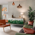 EXPENSIVE NATURE Aparador de 3 Portas em Efeito Carvalho