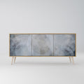 MUTED ARC 3-Door Sideboard in Oak Effect
