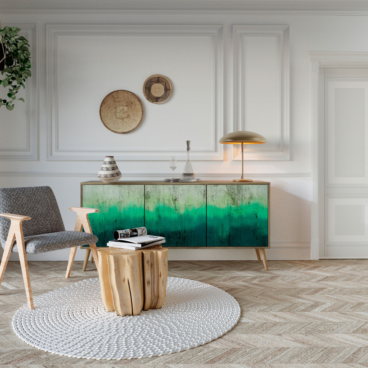 NORTHERN LIGHTS 3-Door Sideboard