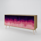 AURORA BOREALIS 3-Door Sideboard in Oak Effect