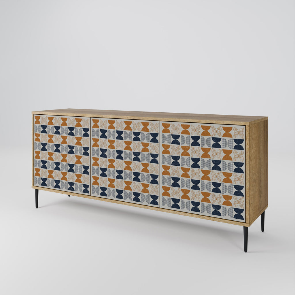 REFLECTION RANGE 3-Door Sideboard in Oak Effect