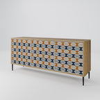 REFLECTION RANGE 3-Door Sideboard in Oak Effect