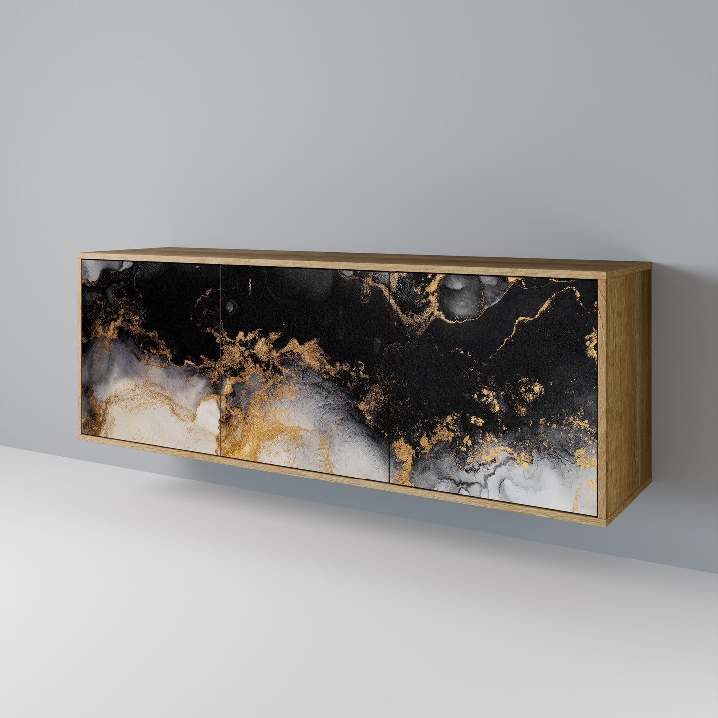 MARBLE OF TOMMORROW Aparador de 3 Portas