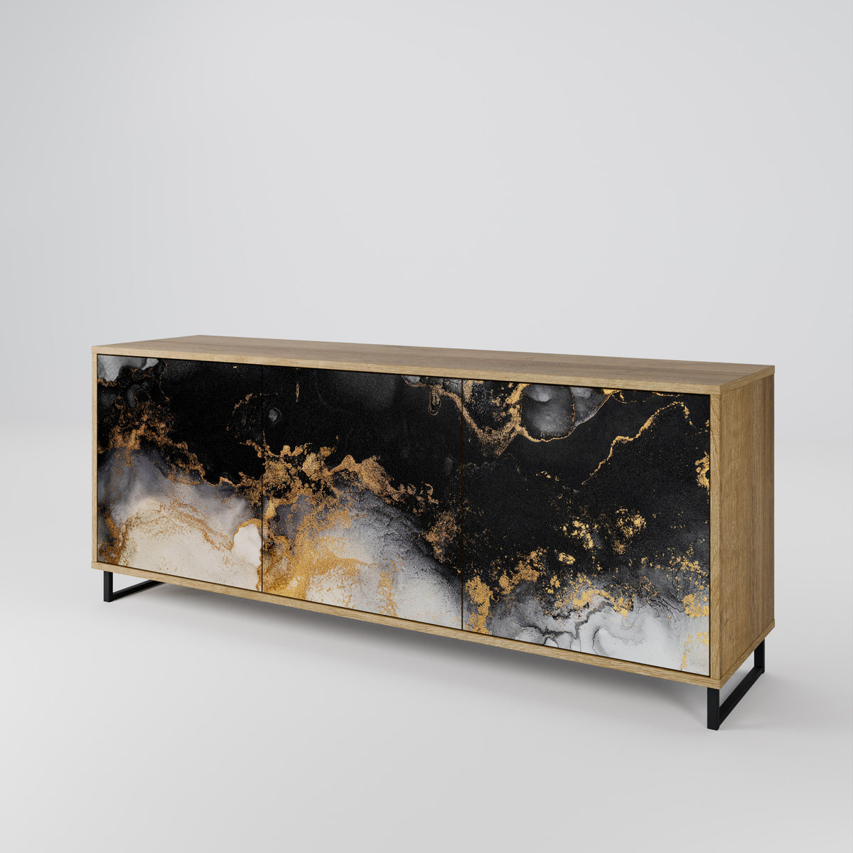 MARBLE OF TOMMORROW Aparador de 3 Portas