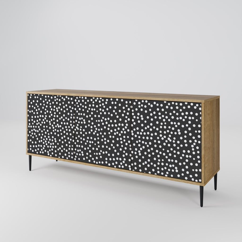 BLINDING LIGHTS 3-Door Sideboard in Oak Effect