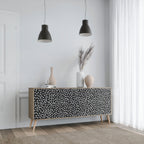 BLINDING LIGHTS 3-Door Sideboard in Oak Effect