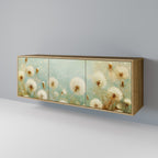 DREAMY MEADOW 3-Door Sideboard in Oak Effect