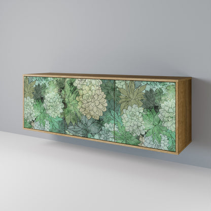 SUCCULENT CLUSTER Aparador de 3 Portas