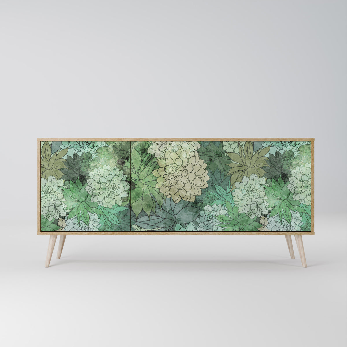 SUCCULENT CLUSTER Aparador de 3 Portas