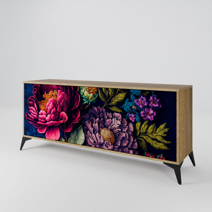 BLOOMING ELEGANCE Aparador de 3 Portas