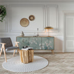 NIGHT LADY 3-Door Sideboard in Oak Effect