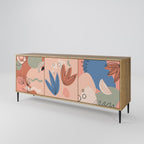 PASTEL DESTINY 3-Door Sideboard in Oak Effect
