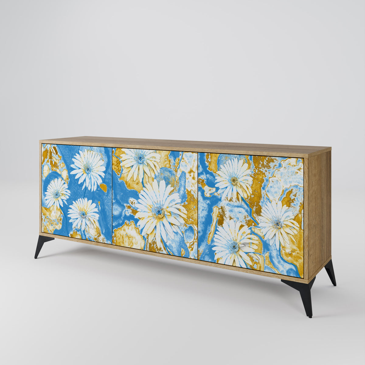 DAISY LUXE 3-Door Sideboard