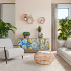 DAISY LUXE Aparador de 3 Portas em Efeito Carvalho