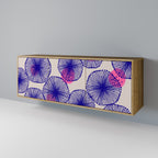 MAGIC NATURE Aparador de 3 Portas em Efeito Carvalho