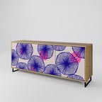 MAGIC NATURE Aparador de 3 Portas em Efeito Carvalho