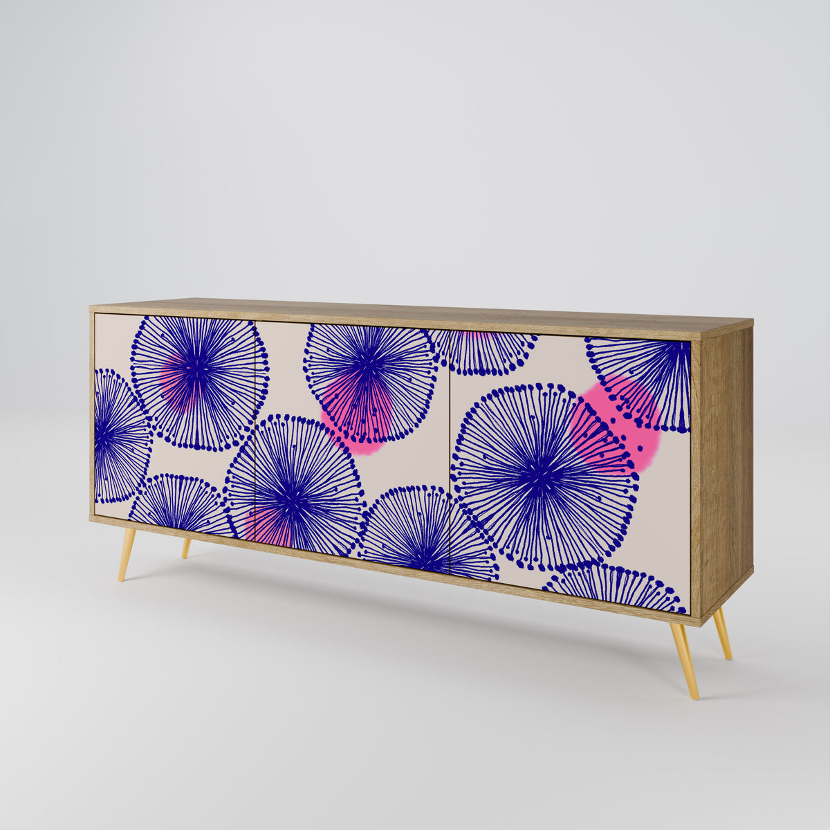 MAGIC NATURE Aparador de 3 Portas