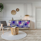 MAGIC NATURE Aparador de 3 Portas em Efeito Carvalho