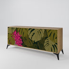 TROPICAL BEAUTY 3-Door Sideboard in Oak Effect
