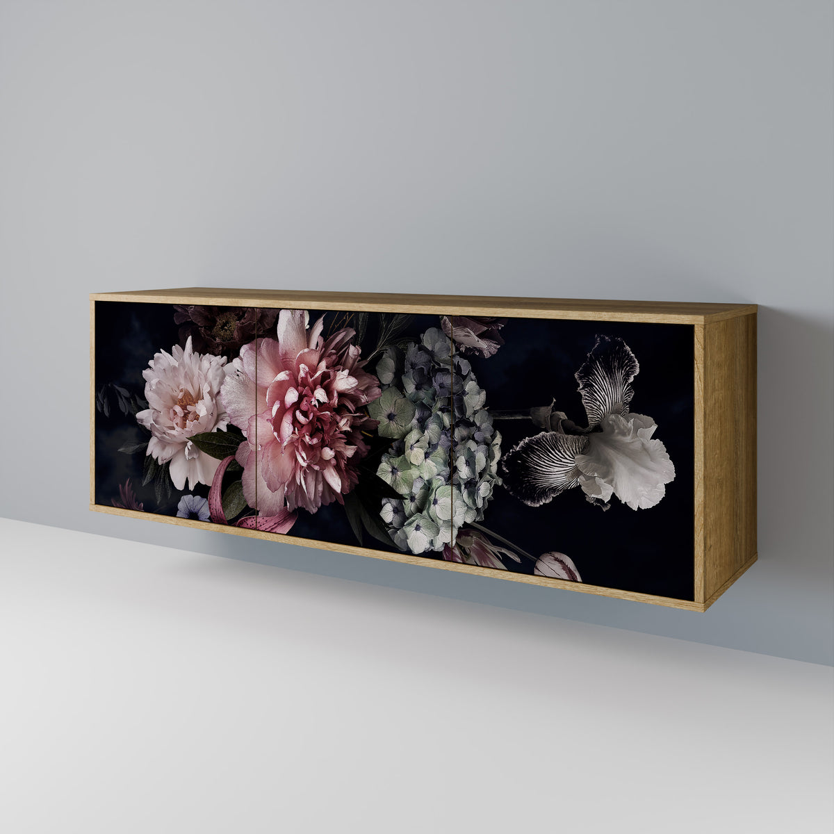 PURE BLOSSOM 3-Door Sideboard