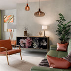 PURE BLOSSOM 3-Door Sideboard in Oak Effect