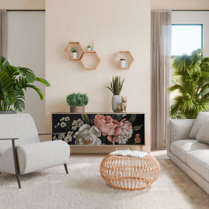 LUSH ELEGANCE Aparador de 3 Portas