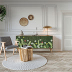 DANDELION AMUSE Aparador de 3 Portas em Efeito Carvalho