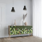 DANDELION AMUSE Aparador de 3 Portas em Efeito Carvalho