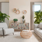 ORGANIC FOLKLORE Aparador de 3 Portas em Efeito Carvalho