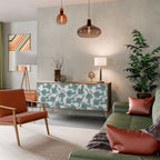 WATERSPOUT SONGIBIRD Aparador de 3 Portas em Efeito Carvalho