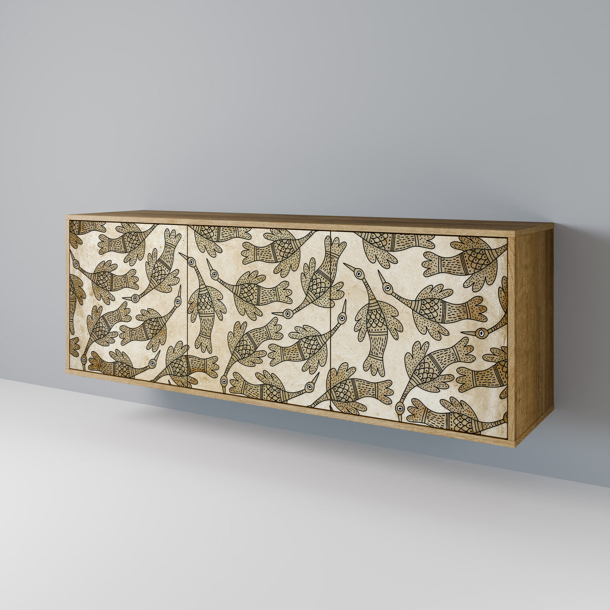 ALMONDINE SONGBIRD 3-Door Sideboard