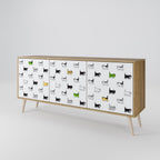 CATS COMPILATION 3-Door Sideboard