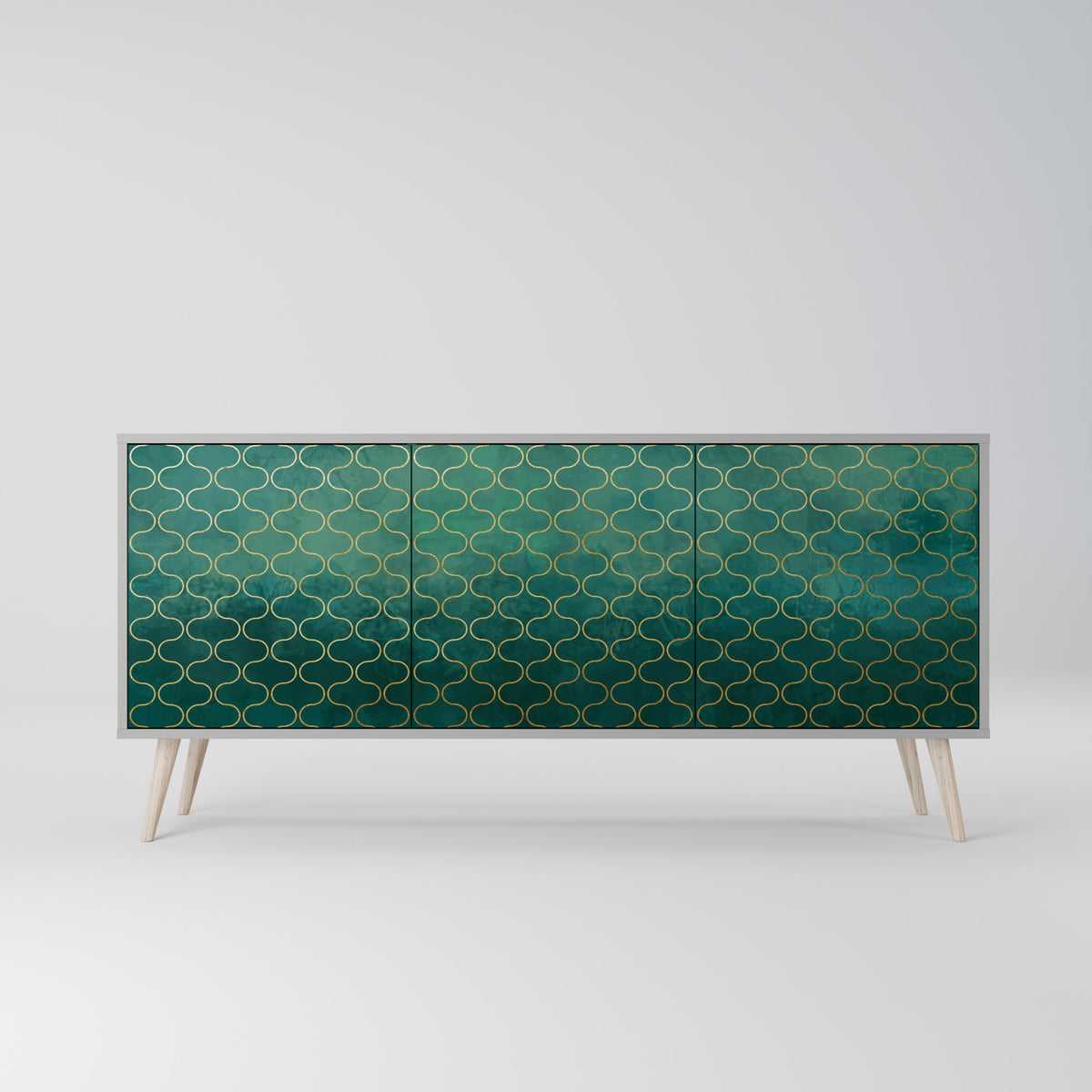 TESSELATED GREENERY Aparador de 3 Portas