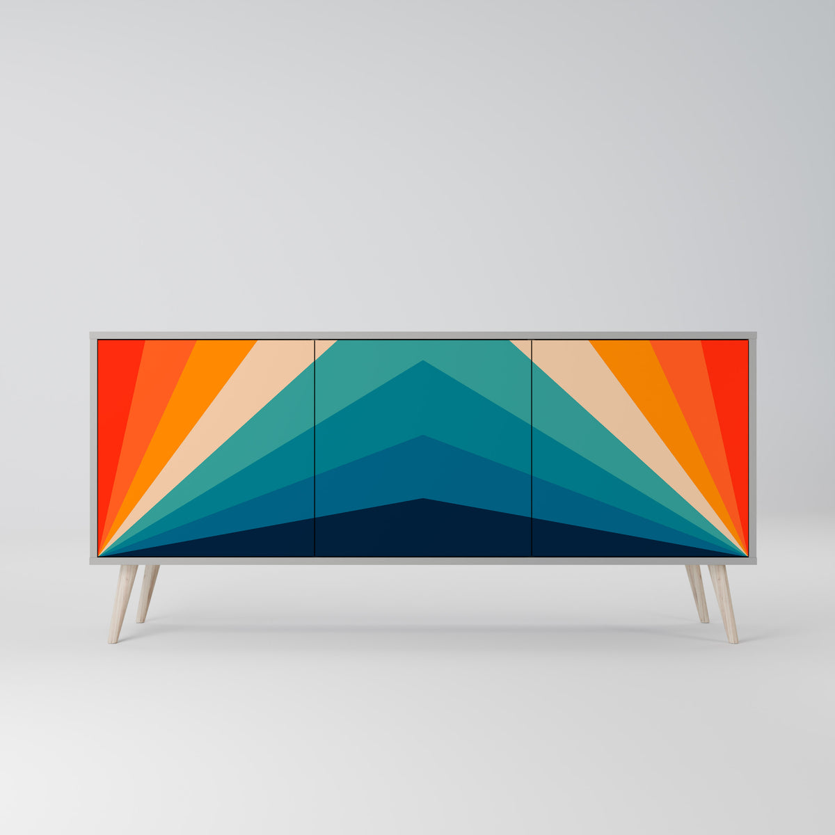 PRISM CONCUSSION 3-Door Sideboard