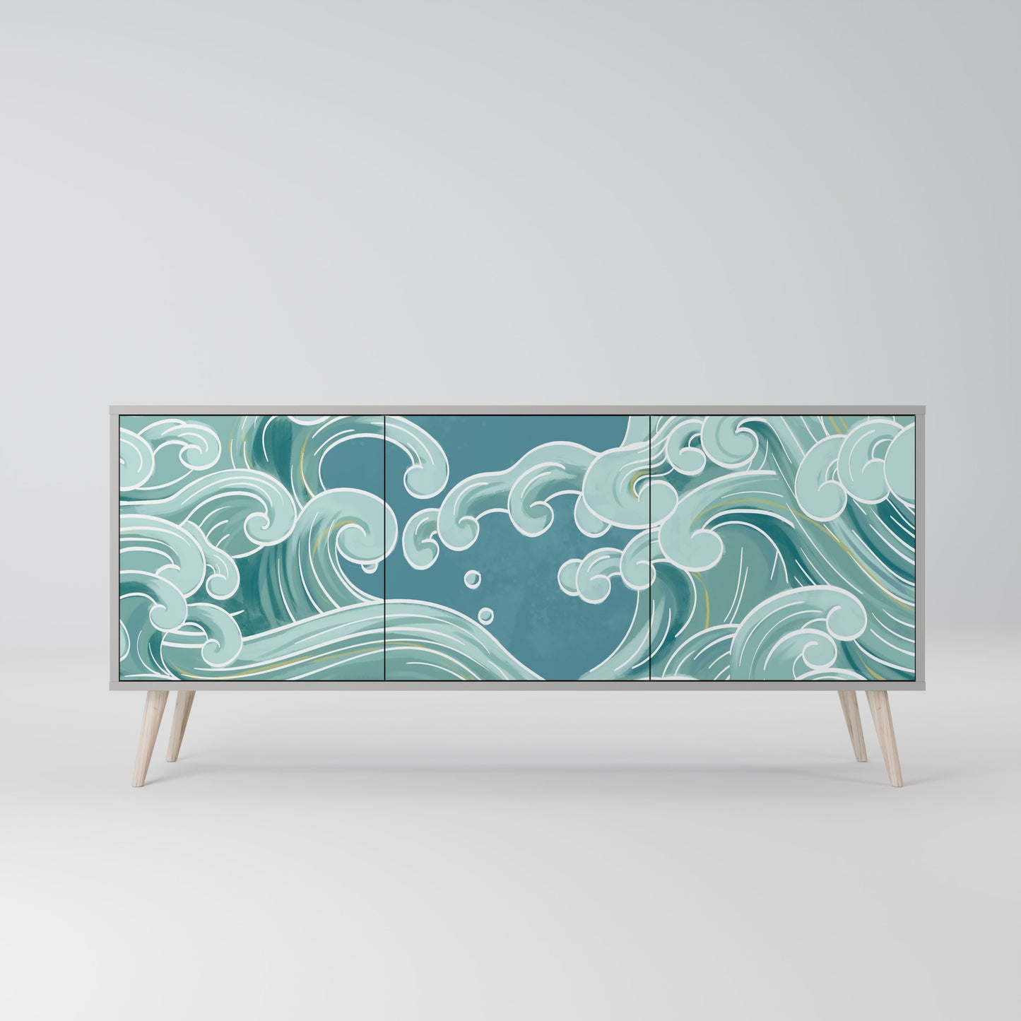 ASIAN SWAY 3-Door Sideboard