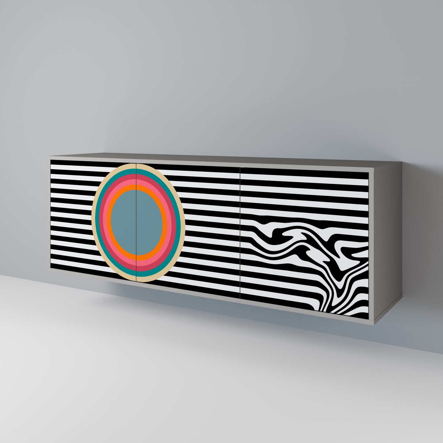 SPECTRA SHOWCASE 3-Door Sideboard