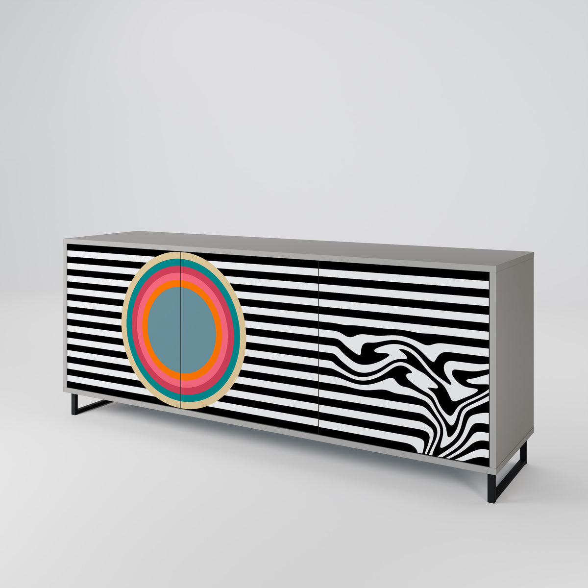 SPECTRA SHOWCASE 3-Door Sideboard