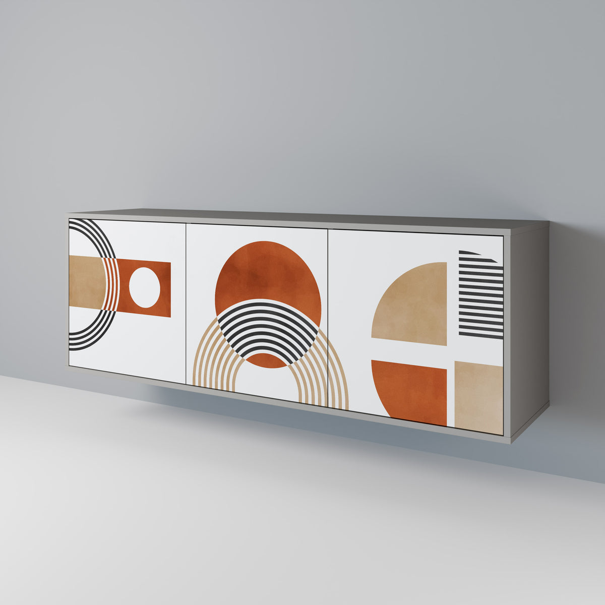 CIRCLE RHYTM 3-Door Sideboard