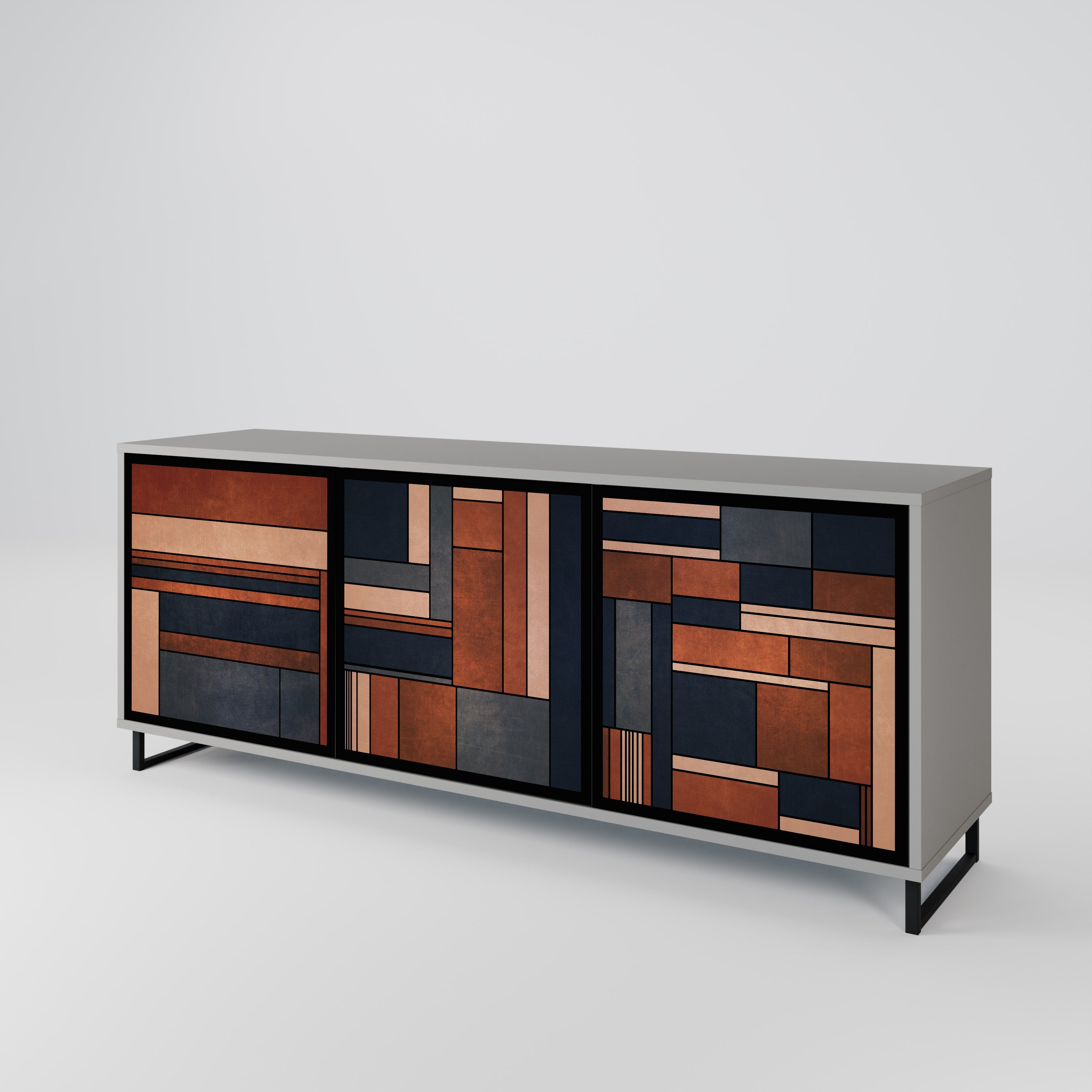 INTREPID FORMATION 3-Door Sideboard