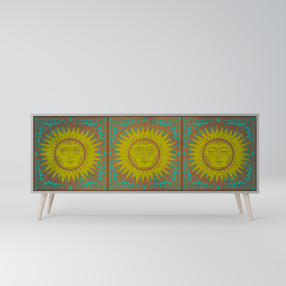 SUNSHINE EULOGY Aparador de 3 Portas