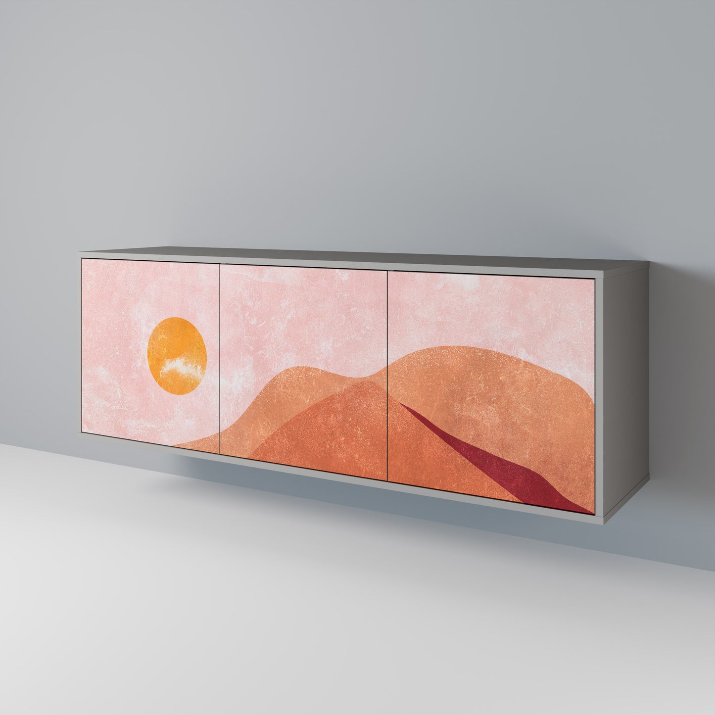 LUMINOUS SUNLIGHT 3-Door Sideboard
