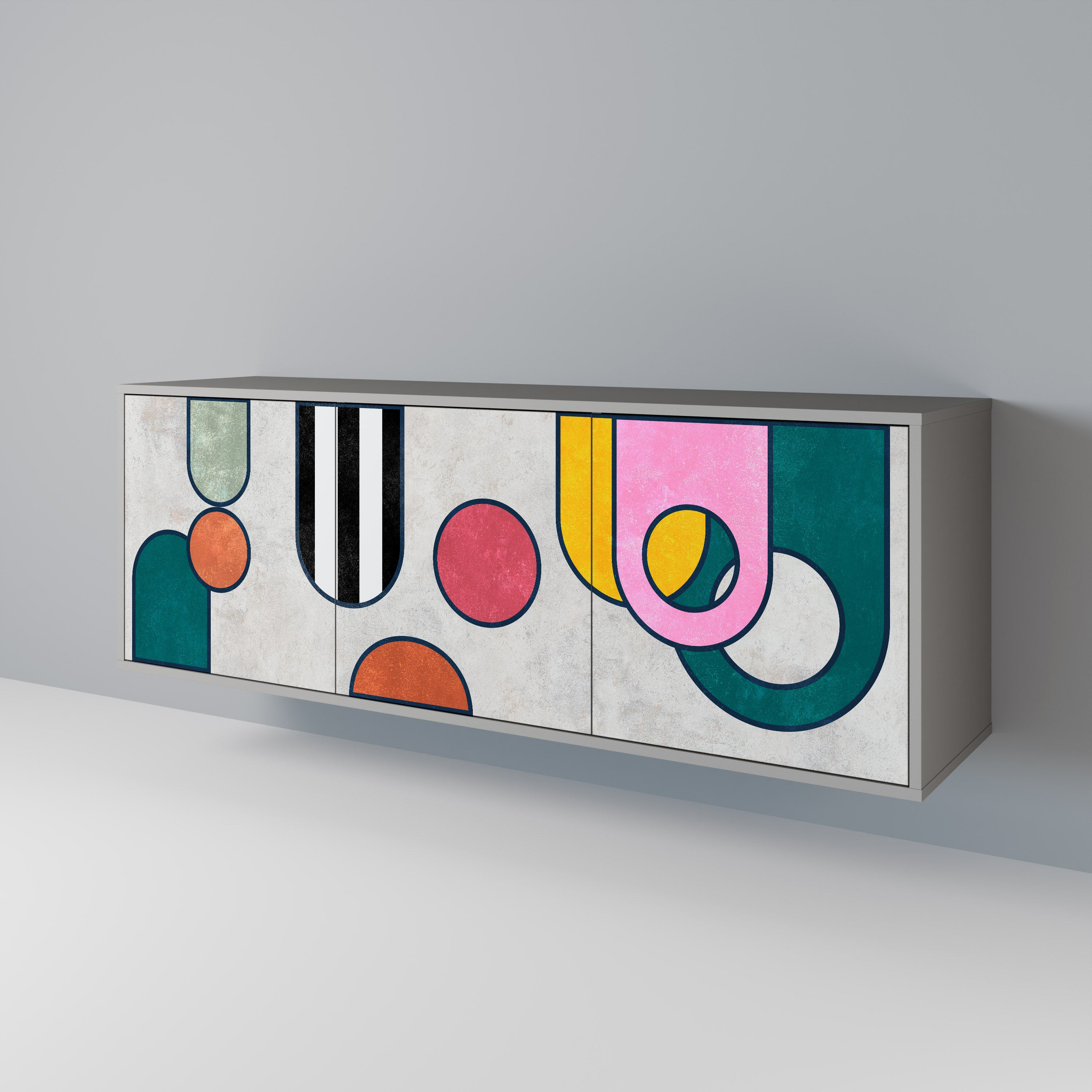 COOL STORY 3-Door Sideboard