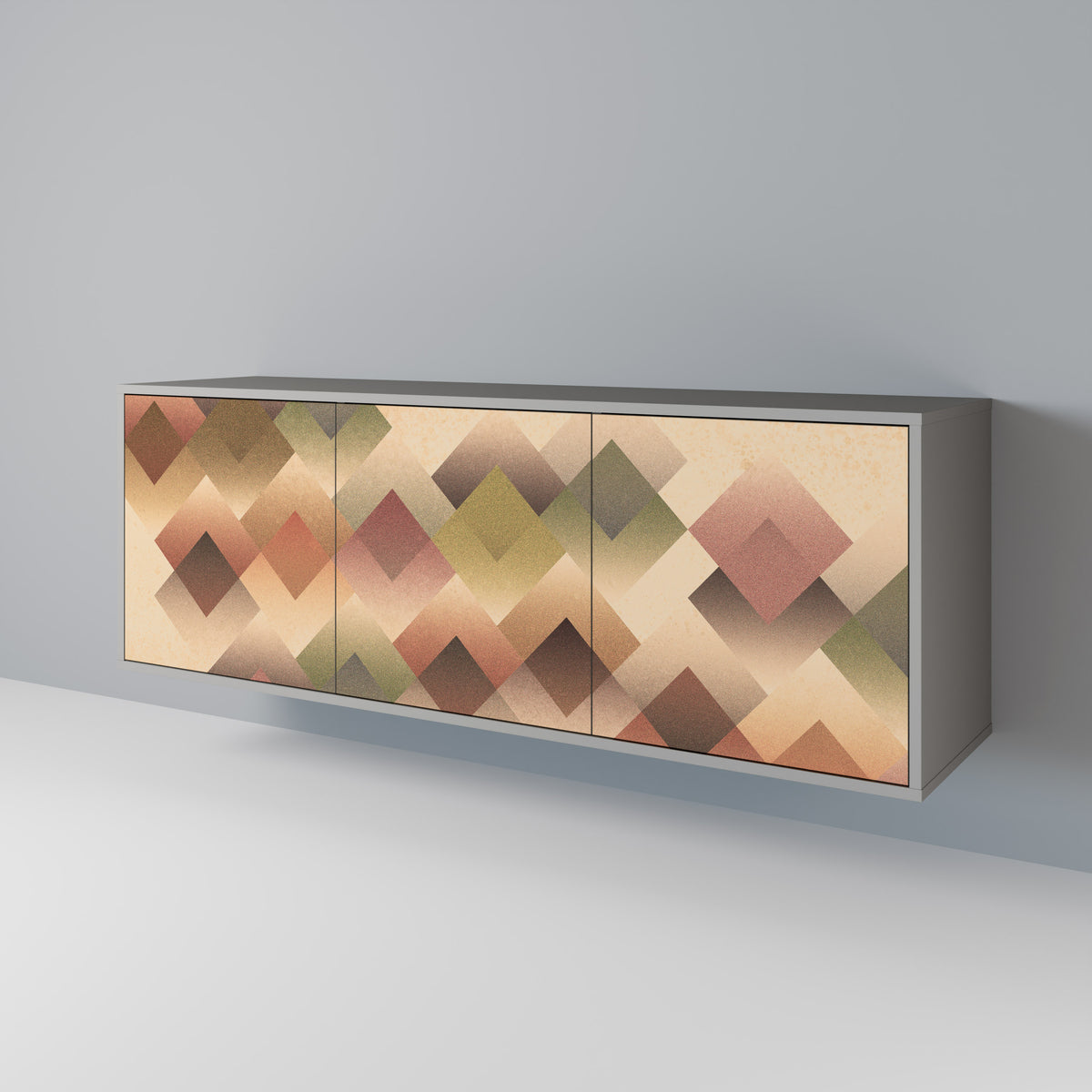 GEOMETRIC FUSION Aparador de 3 Portas