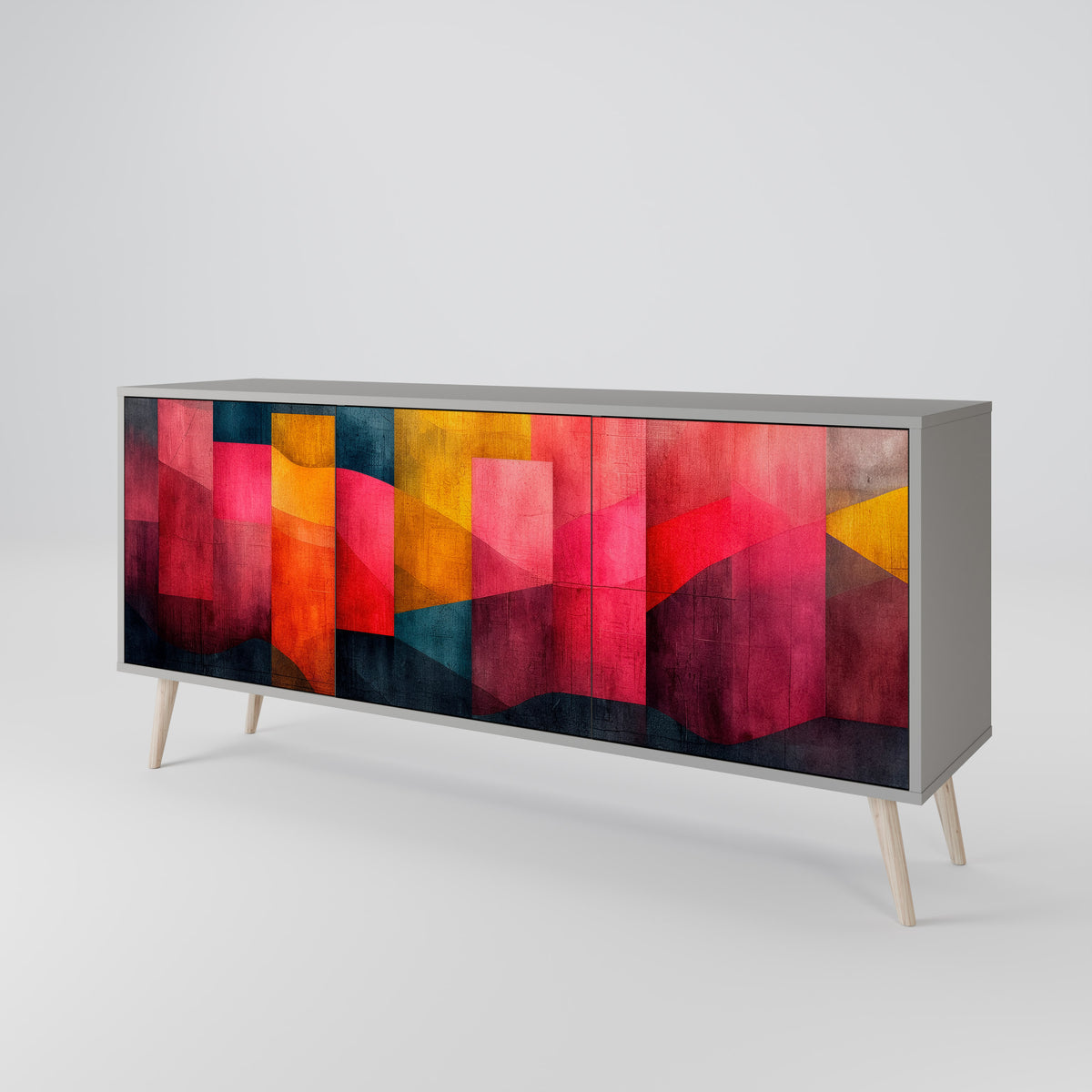 COLORFUL SOUNDS 3-Door Sideboard