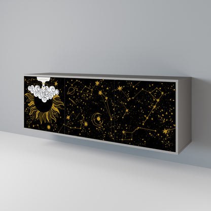 STELLAR CONSTELLATIONS Aparador de 3 Portas