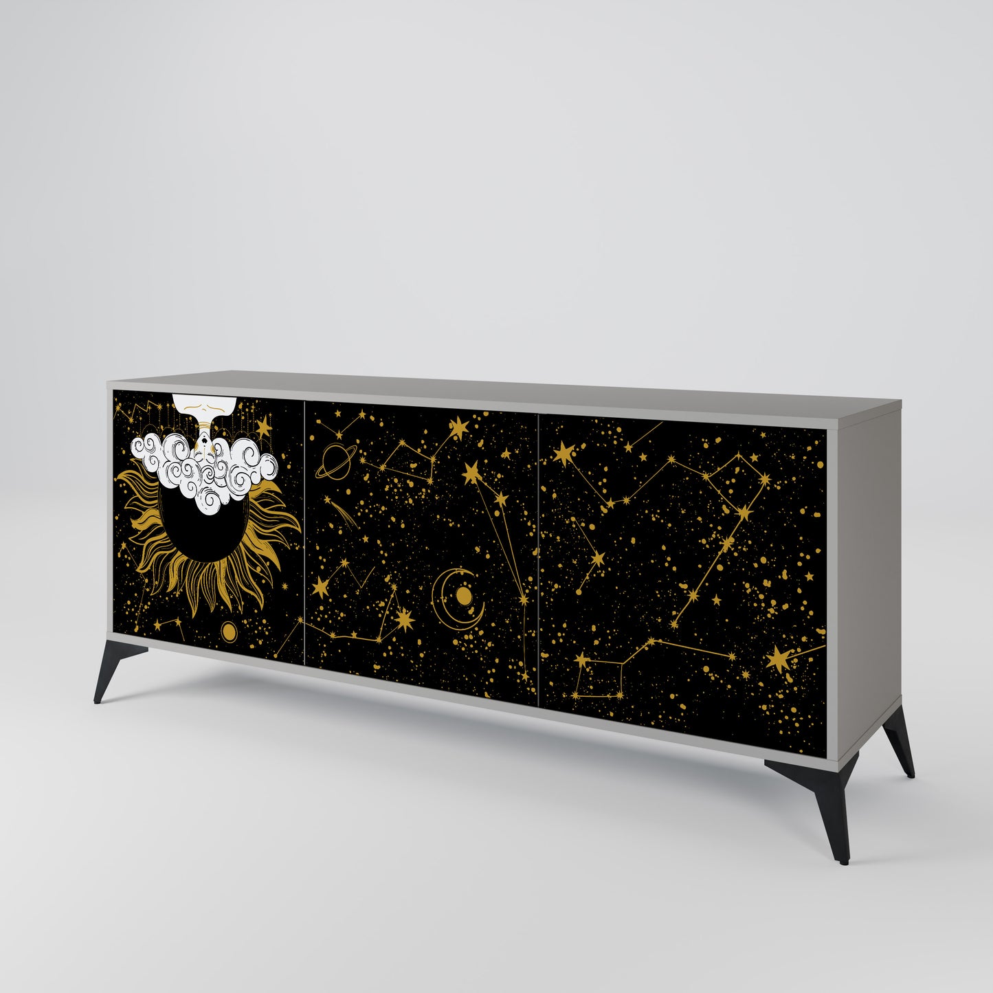 STELLAR CONSTELLATIONS Aparador de 3 Portas