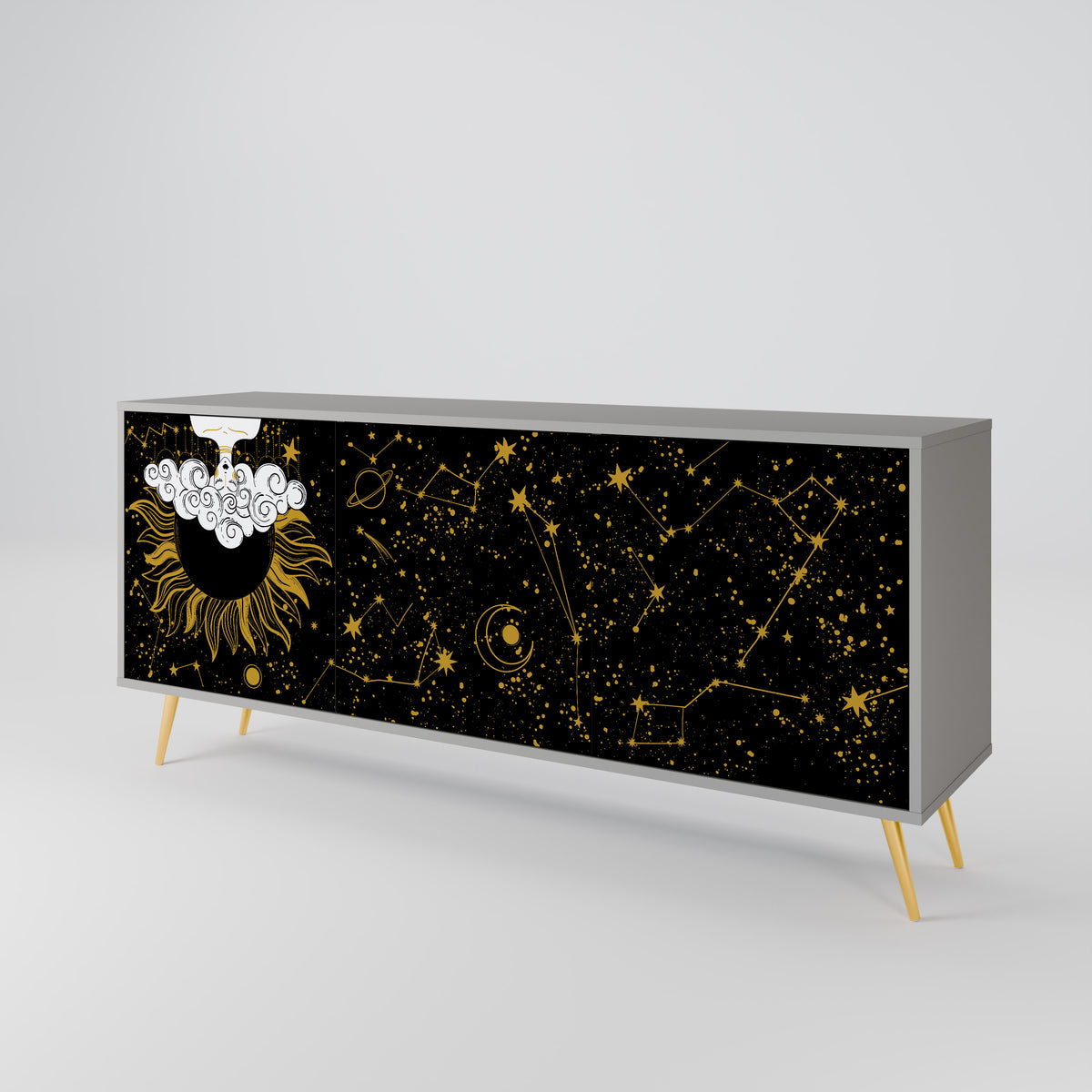 STELLAR CONSTELLATIONS Aparador de 3 Portas