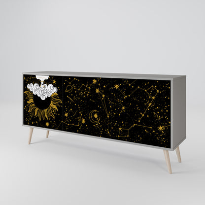 STELLAR CONSTELLATIONS Aparador de 3 Portas